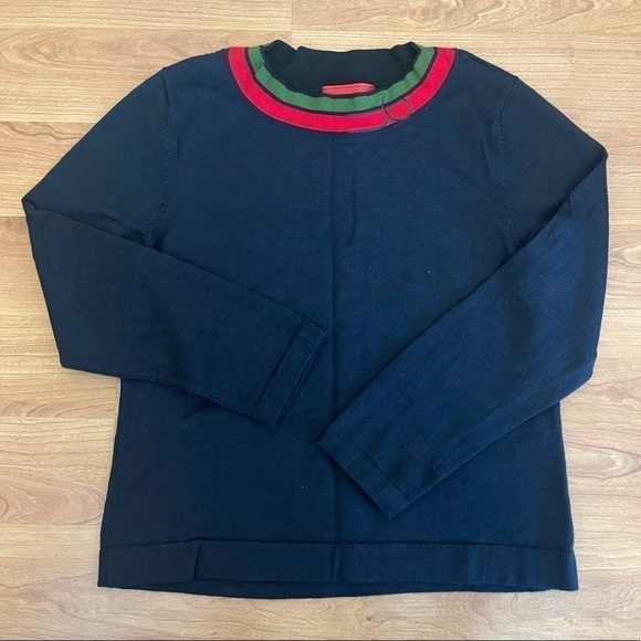 ROBERTA di CAMERINO black longsleeve sweater - Picture 5 of 12
